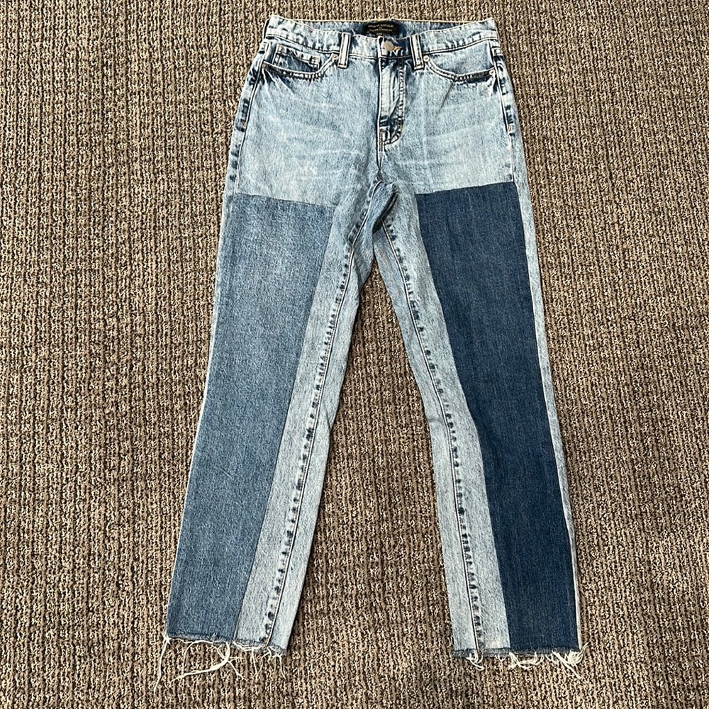 Patch jeans from banana republic